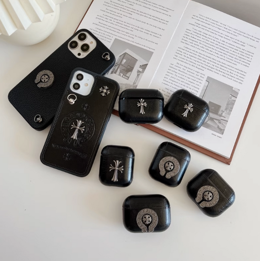 Chrome Hearts Airpods Case